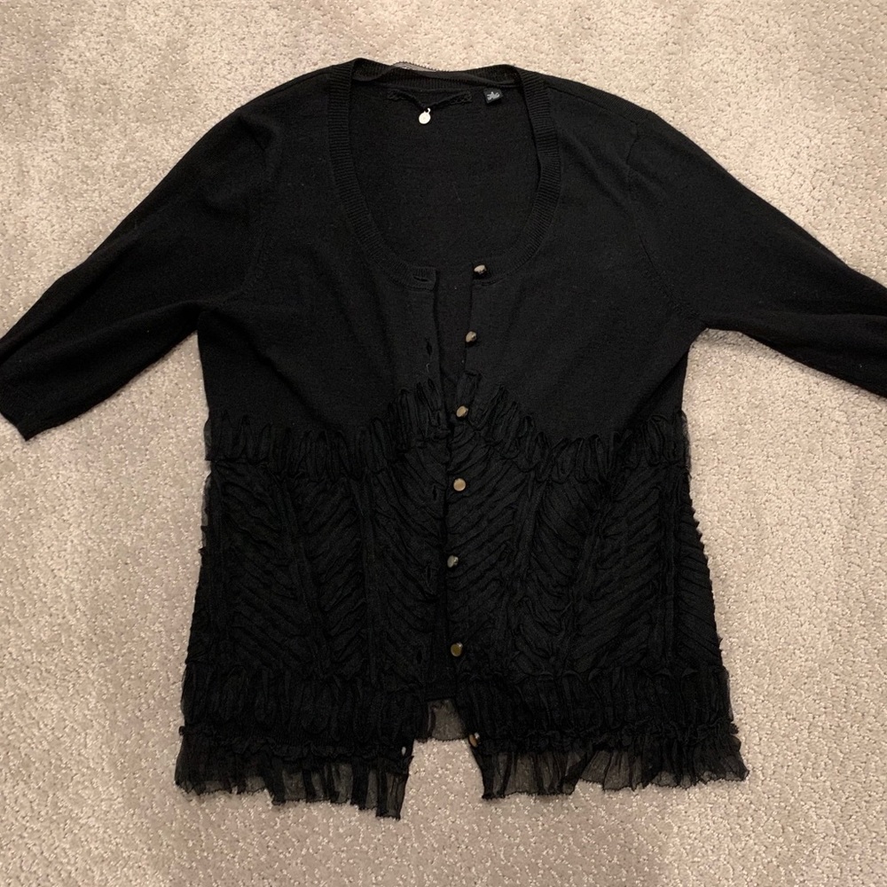 Anthropologie Knitted & Knotted cardigan